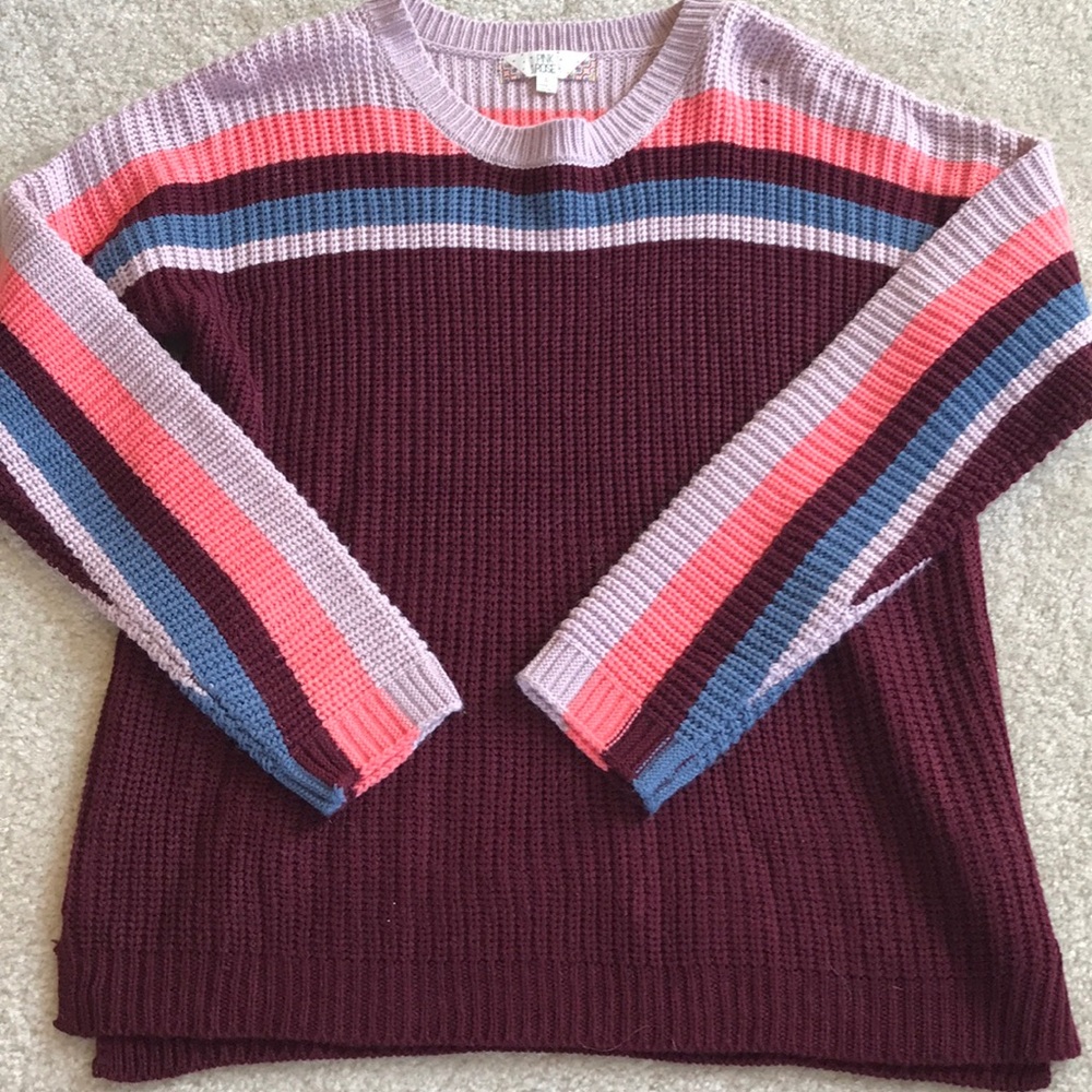 Color Block Sweater